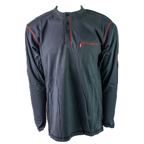 Picture of Portwest Bizflame FR Henley Long Sleeve Shirt