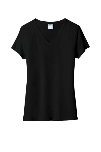 Picture of Port & Company Ladies Tri-Blend V-Neck T-Shirt