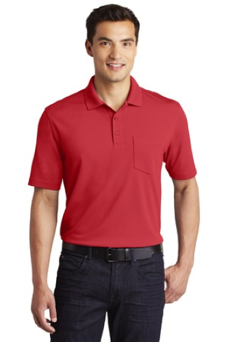 Picture of Port Authority Dry Zone UV Micro-Mesh Pocket Polo