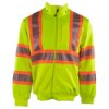 Picture of Tough Duck Safety Thermal Lined Safety Zip-Up Hoodie