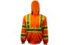 Picture of Tough Duck Safety Thermal Lined Safety Zip-Up Hoodie