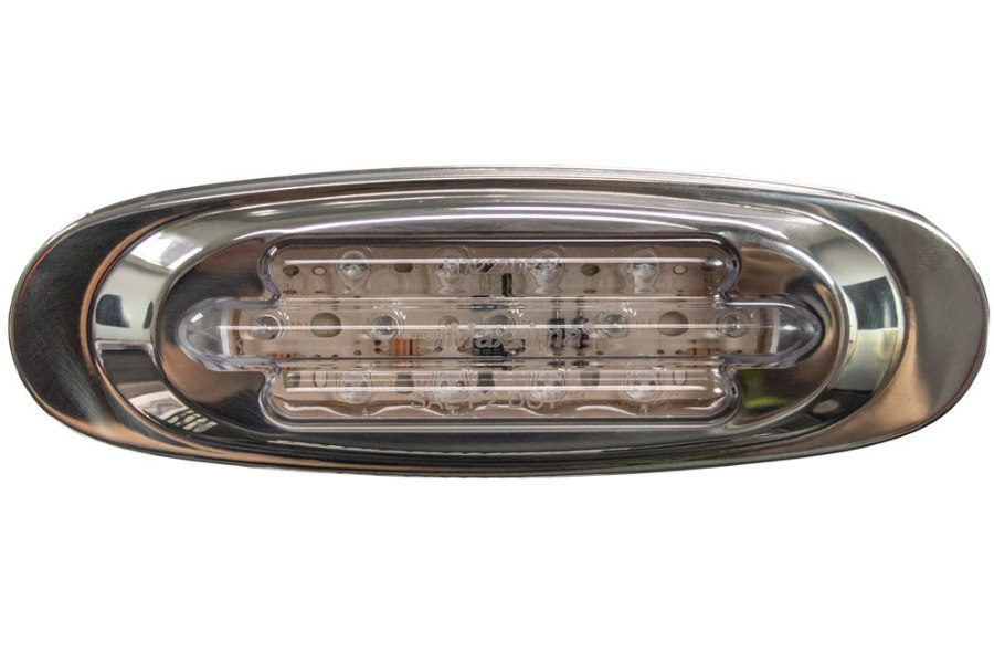 Picture of MAXXIMA Oval LED Clearance Light with Tiered Bezel