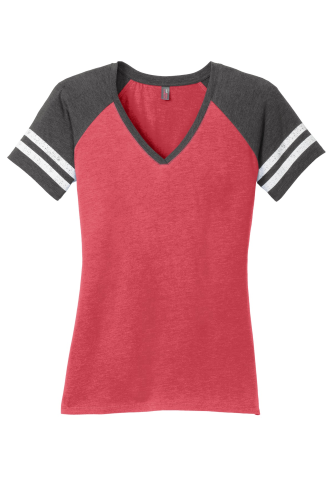 Picture of District Women's Game V-Neck T-Shirt