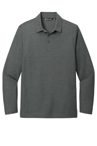 Picture of TravisMathew Oceanside Heather Long Sleeve Polo