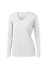 Picture of Sport-Tek Ladies Long Sleeve PosiCharge Competitor V-Neck T-Shirt