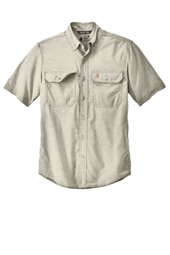 Picture of Carhartt Force Solid Short Sleeve Button-Up Shirt