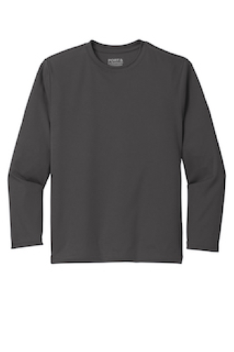 Picture of Port & Company Youth Long Sleeve Performance T-Shirt