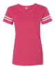 Picture of LAT Women's Football V-Neck Fine Jersey Tee
