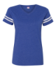 Picture of LAT Women's Football V-Neck Fine Jersey Tee