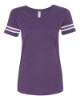 Picture of LAT Women's Football V-Neck Fine Jersey Tee