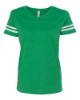 Picture of LAT Women's Football V-Neck Fine Jersey Tee
