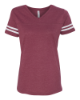 Picture of LAT Women's Football V-Neck Fine Jersey Tee