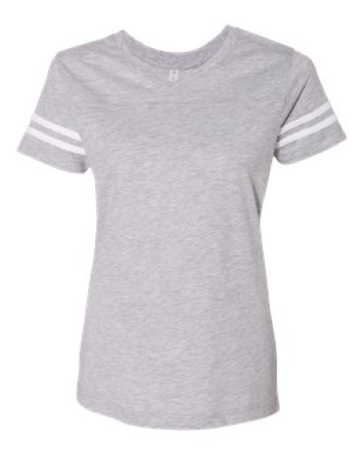 Picture of LAT Women's Football V-Neck Fine Jersey Tee