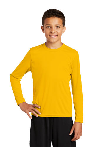 Picture of Sport-Tek Youth Long Sleeve PosiCharge Competitor T-Shirt