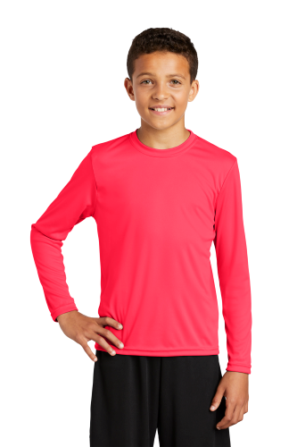 Picture of Sport-Tek Youth Long Sleeve PosiCharge Competitor T-Shirt