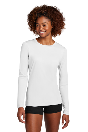 Picture of Sport-Tek Ladies Posi-UV Pro Long Sleeve Shirt