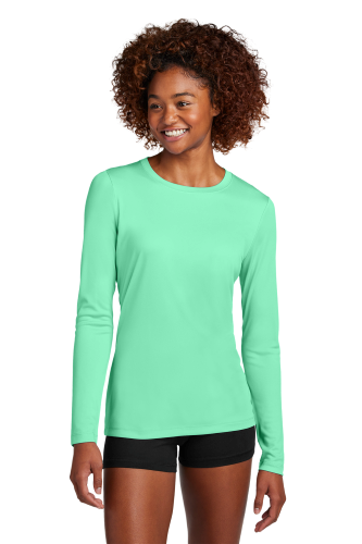 Picture of Sport-Tek Ladies Posi-UV Pro Long Sleeve Shirt