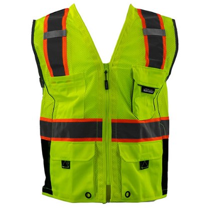 Picture of Kishigo Class 2 Black Series Heavy Duty Vest