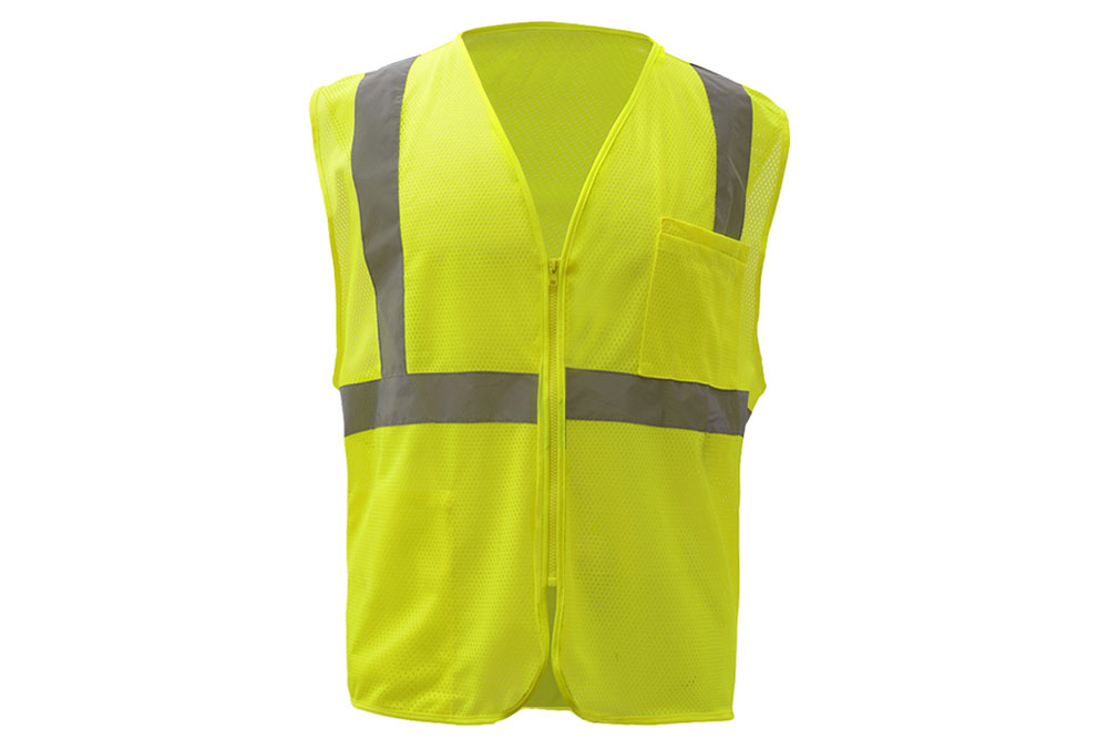 Picture of GSS Safety Class 2 Mesh Zipper Front Closure Safety Vest