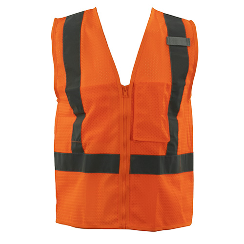 Picture of Kishigo 3 Pocket Class 2 Zipper Mesh Vest