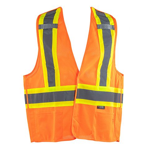 Picture of Tough Duck Safety 5-Point Breakaway Class 2 Vest