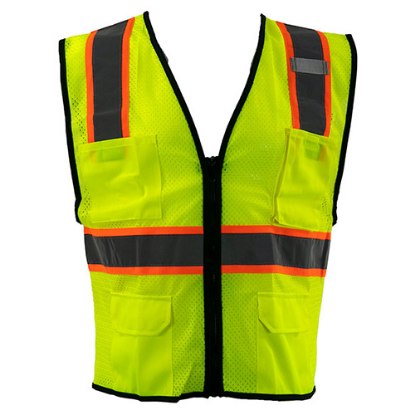 Picture of Kishigo 4 Pocket Class 2 Contrast Mesh Vest