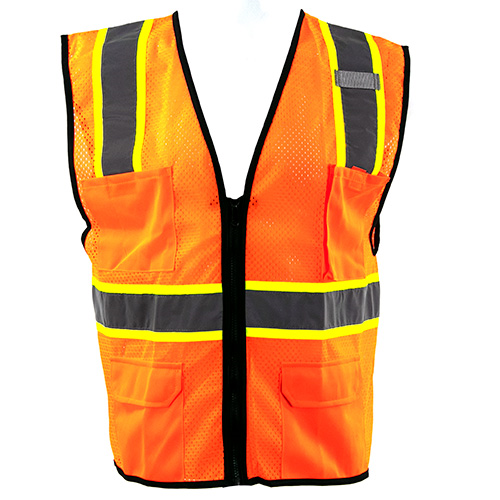 Picture of Kishigo 4 Pocket Class 2 Contrast Mesh Vest