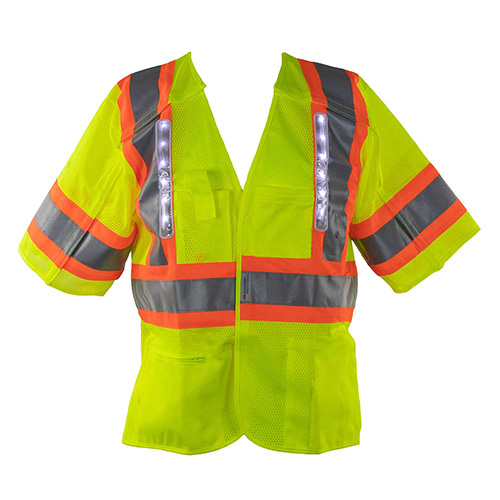 Picture of NiteBeams Hi-Vis 5 Point Breakaway Class 3 LED Vest