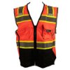 Picture of Kishigo Class 2 Black Series Black Bottom Vest