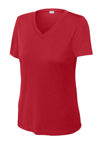 Picture of Sport-Tek Ladies PosiCharge Competitor V-Neck T-Shirt