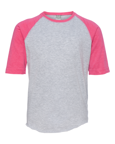 Picture of LAT Youth Baseball Fine Jersey 3/4 Sleeve Tee