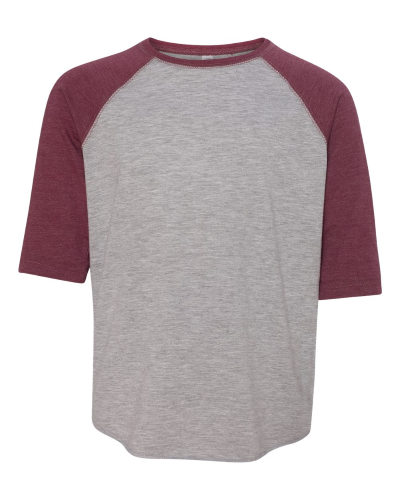 Picture of LAT Youth Baseball Fine Jersey 3/4 Sleeve Tee