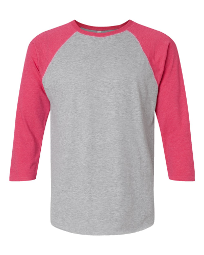 Picture of LAT Baseball Fine Jersey 3/4 Sleeve Tee
