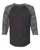 Picture of LAT Baseball Fine Jersey 3/4 Sleeve Tee