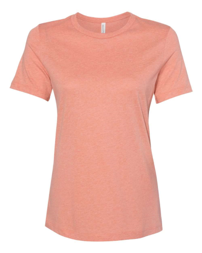 Picture of BELLA + CANVAS Women's Relaxed Fit Heather CVC Tee