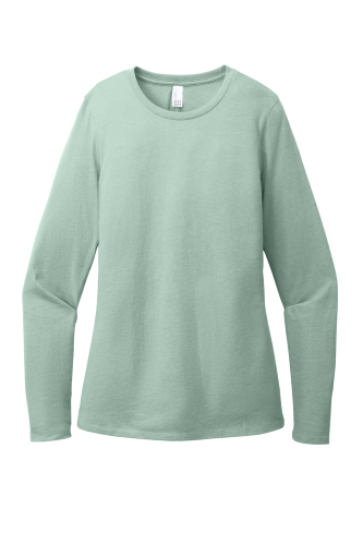 Picture of District Women's Perfect Blend CVC Long Sleeve T-Shirt