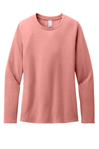 Picture of District Women's Perfect Blend CVC Long Sleeve T-Shirt