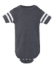 Picture of Rabbit Skins Infant Football Fine Jersey Bodysuit