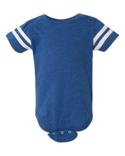 Picture of Rabbit Skins Infant Football Fine Jersey Bodysuit