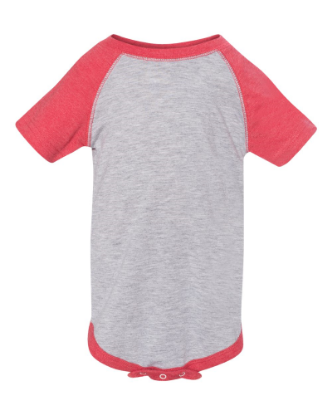 Picture of Rabbit Skins Infant Baseball Fine Jersey Bodysuit