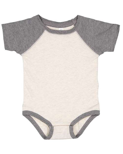 Picture of Rabbit Skins Infant Baseball Fine Jersey Bodysuit