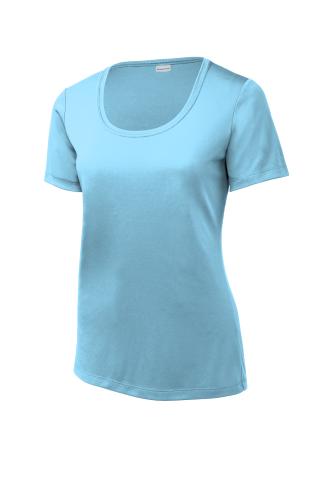 Picture of Sport-Tek Ladies Posi-UV Pro Scoop Neck T-Shirt