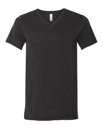 Picture of BELLA + CANVAS Heather CVC V-Neck Tee