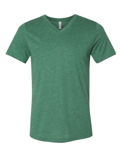 Picture of BELLA + CANVAS Heather CVC V-Neck Tee