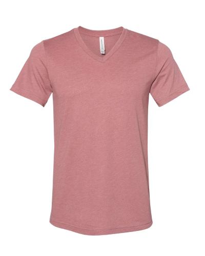 Picture of BELLA + CANVAS Heather CVC V-Neck Tee