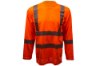 Picture of Tough Duck Safety Long Sleeve Safety Segmented Stripes T-Shirt