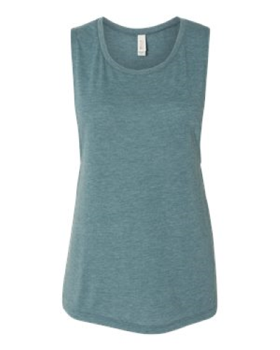 Picture of BELLA + CANVAS Women's Flowy Scoop Muscle Tank