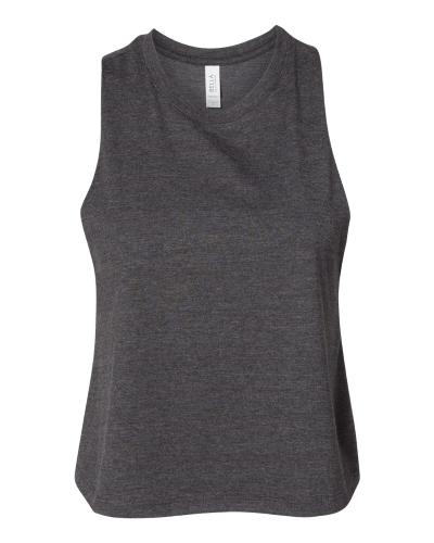 Picture of BELLA + CANVAS Women's Racerback Crop Tank