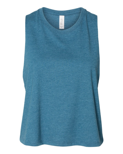 Picture of BELLA + CANVAS Women's Racerback Crop Tank