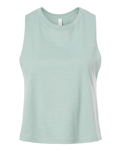 Picture of BELLA + CANVAS Women's Racerback Crop Tank